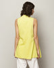 Wrap-front Top - Lime