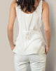Sequinned Tank - Ivory