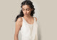 Sequinned Tank - Ivory