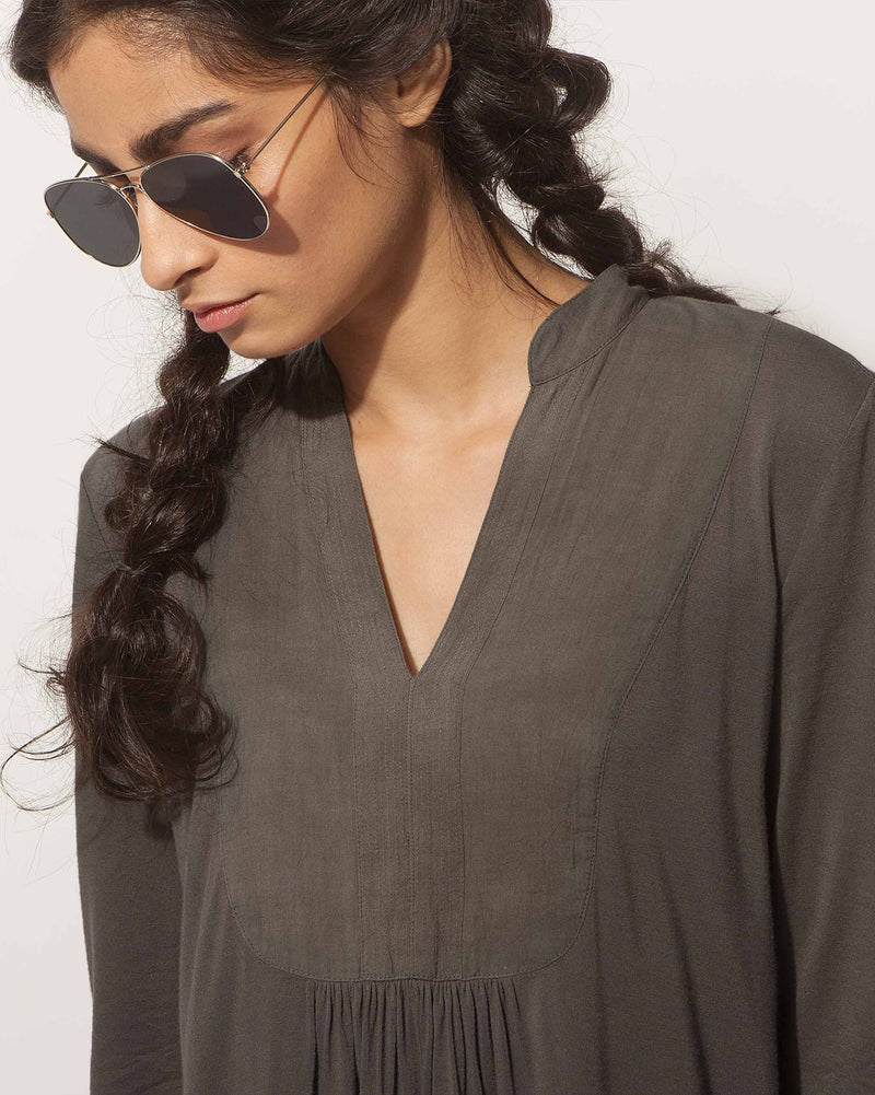 Shibui Tunic - Charcoal
