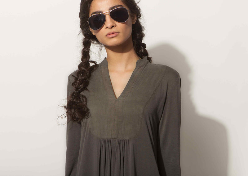 Shibui Tunic - Charcoal