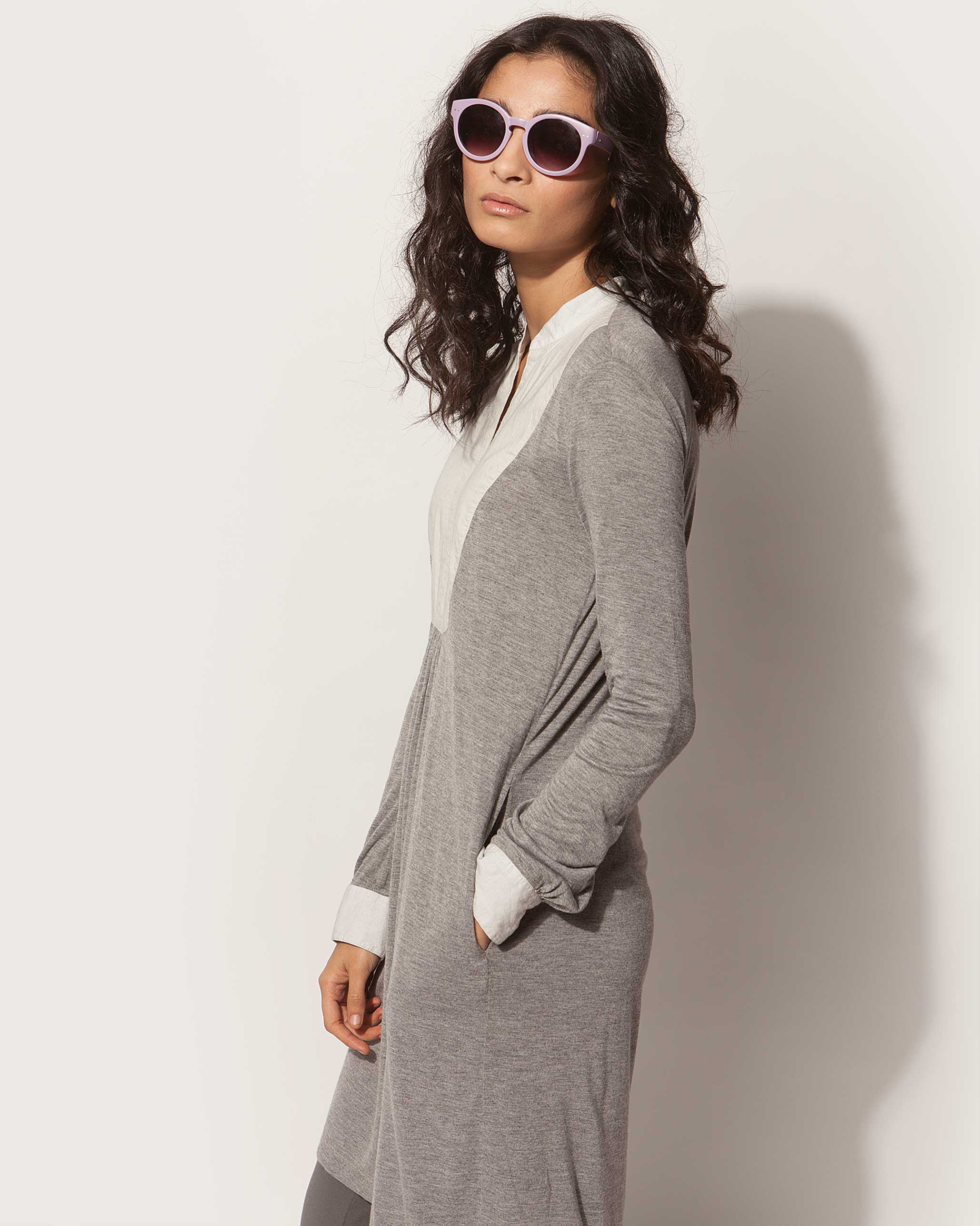 Shibui Tunic - Soft Grey