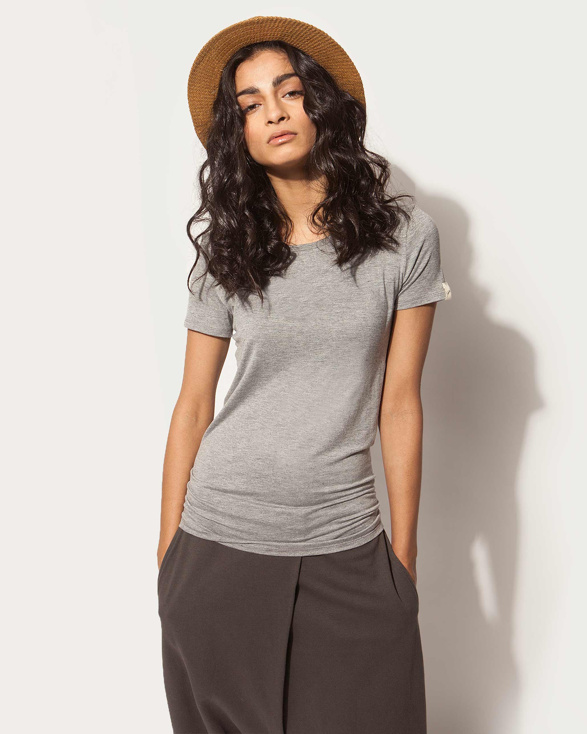Ukiyo Short Sleeve Tee - Soft Grey