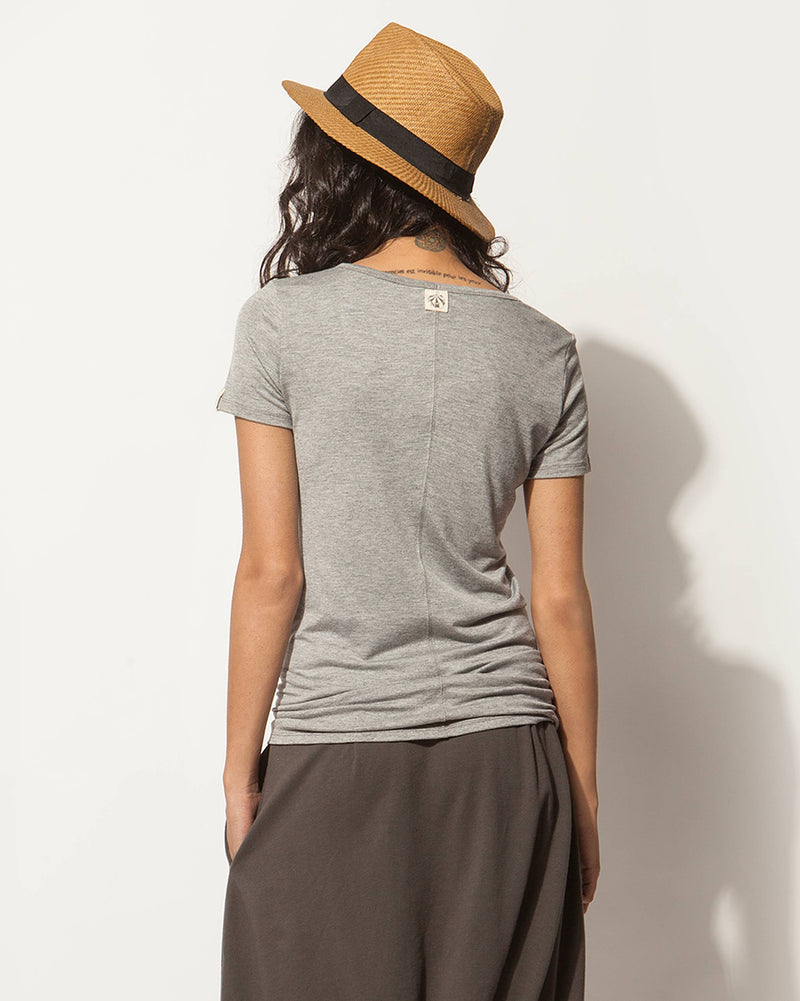 Ukiyo Short Sleeve Tee - Soft Grey