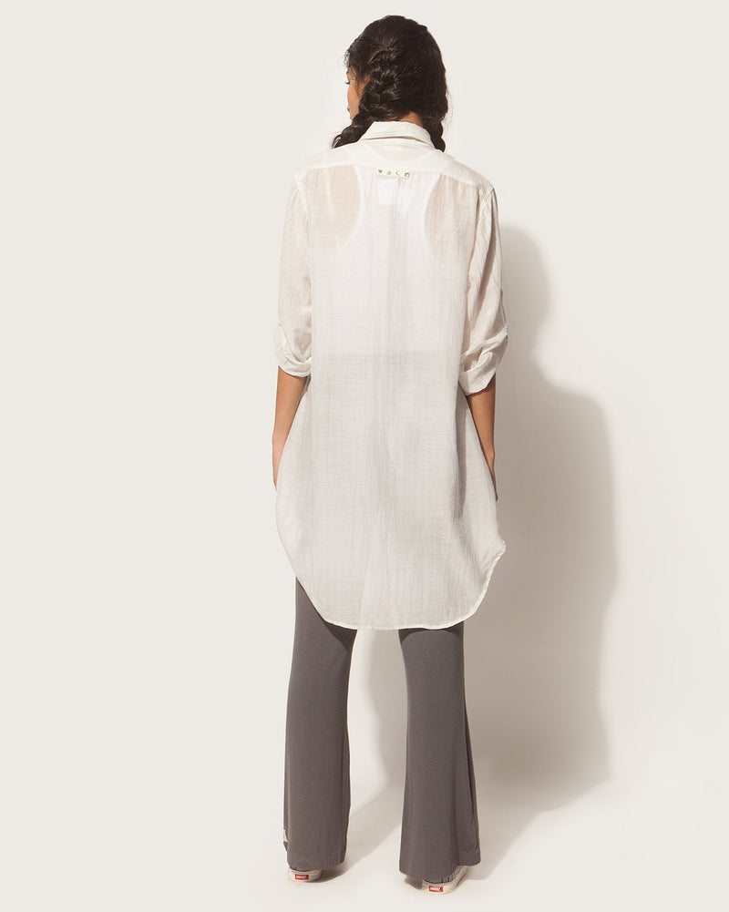 Shibui Shirt Dress - Soft Grey