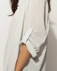Ukiyo Peasant Top - Soft Grey