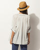 Ukiyo Peasant Top - Soft Grey