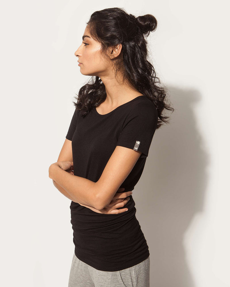Ukiyo Short Sleeve Tee - Black