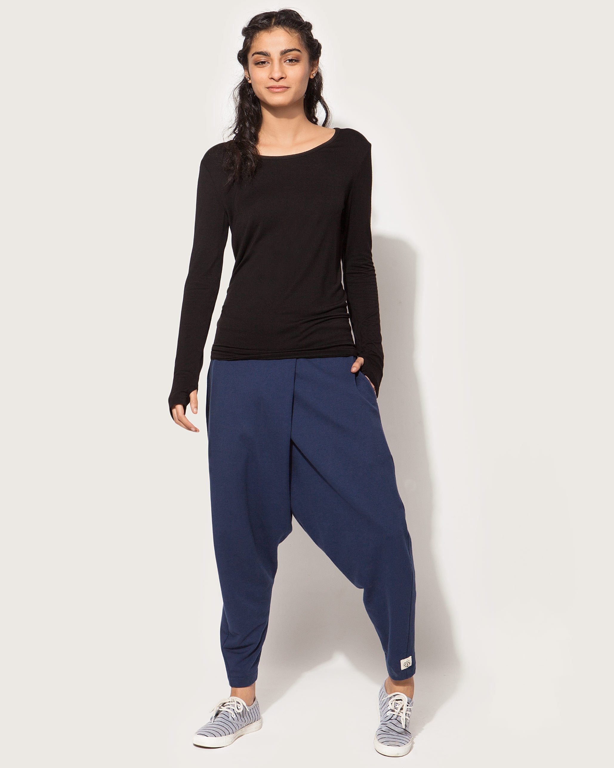 Ukiyo Long Sleeve Tee - Black