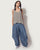 Ukiyo Racerback Tank - Soft Grey