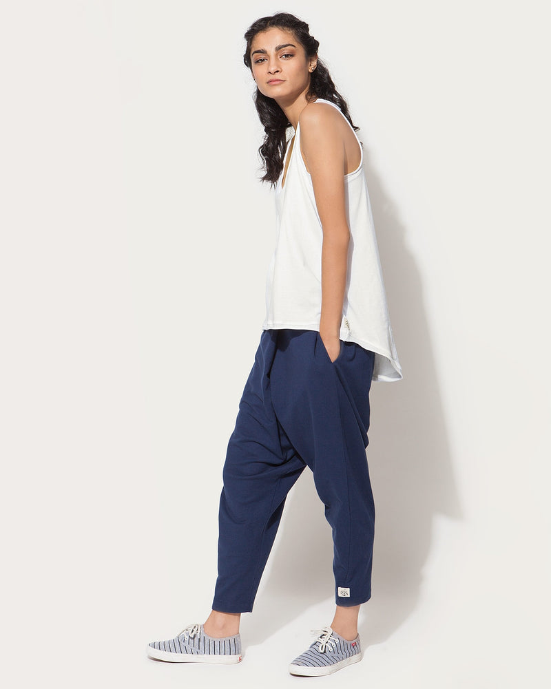 Ukiyo Racerback Tank - White