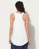 Ukiyo Racerback Tank - White