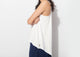 Ukiyo Racerback Tank - White