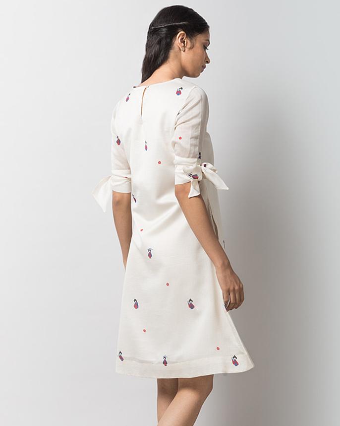 V-Neck shift Dress