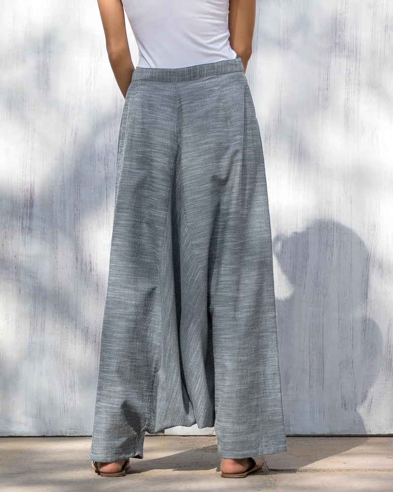 Women's Slouchy Pants - Blue