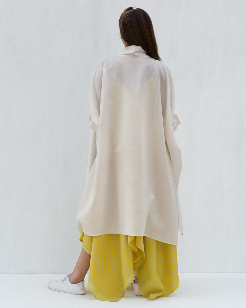Ripple Kaftan - Ivory