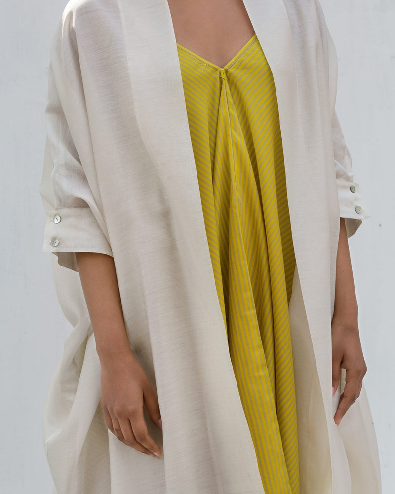 Ripple Kaftan - Ivory