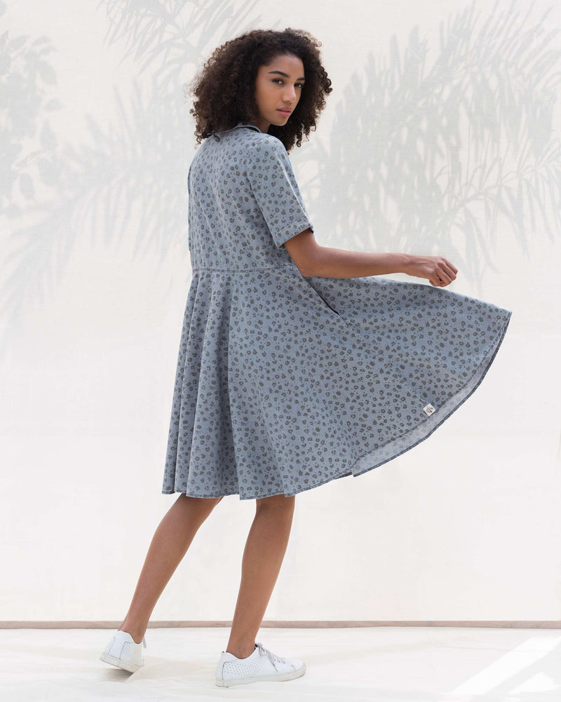 The Sail Dress - Blue