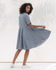The Sail Dress - Blue