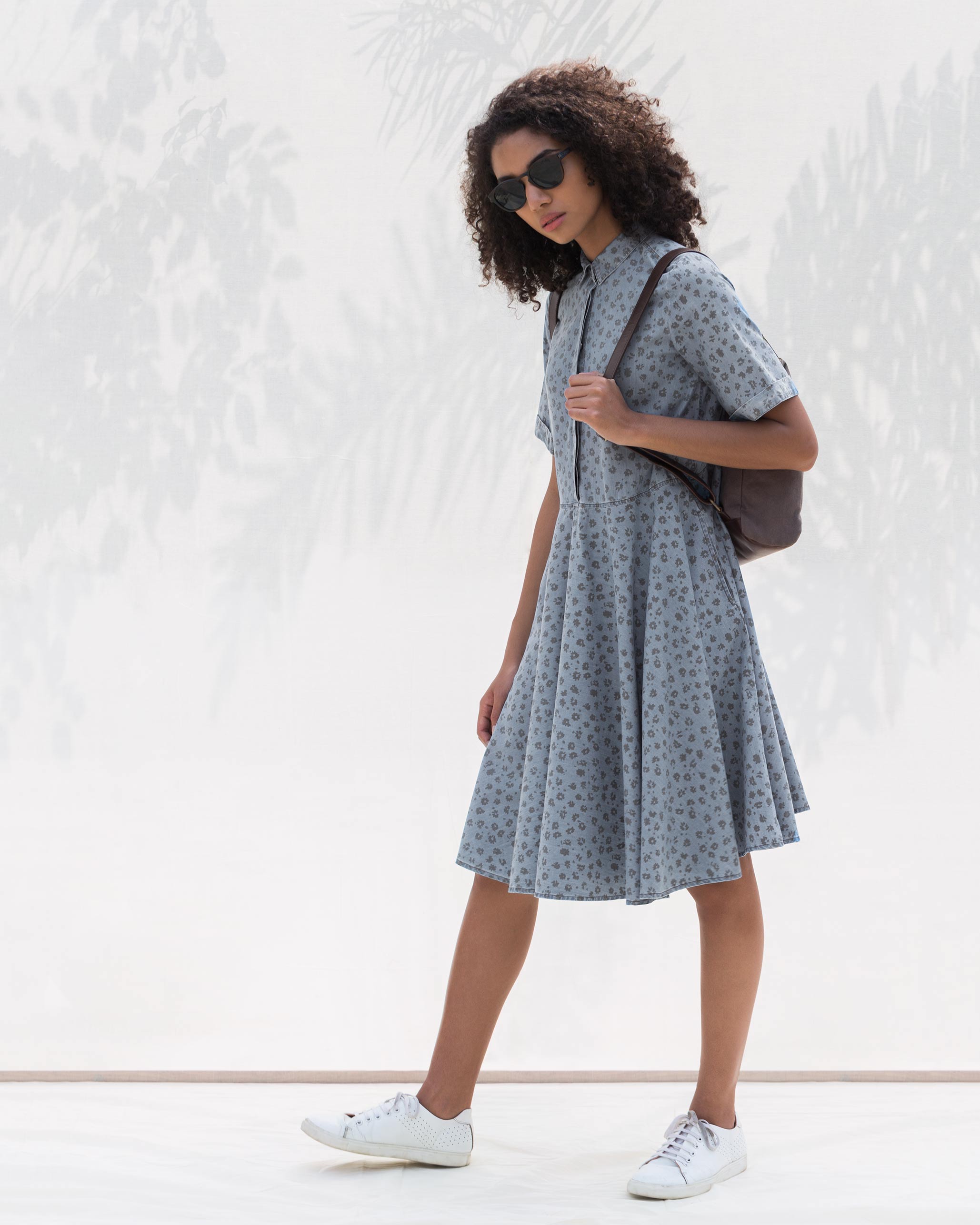 The Sail Dress - Blue