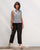 Wren Narrow Ankle Pants - Black