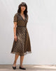 Wrap Stripe Dress