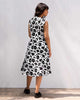 Wrap Dress - Black & White