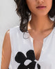 Trapeze Flower Print Dress