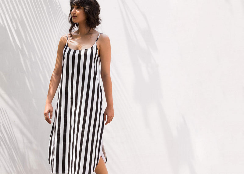 Slip Stripe Dress