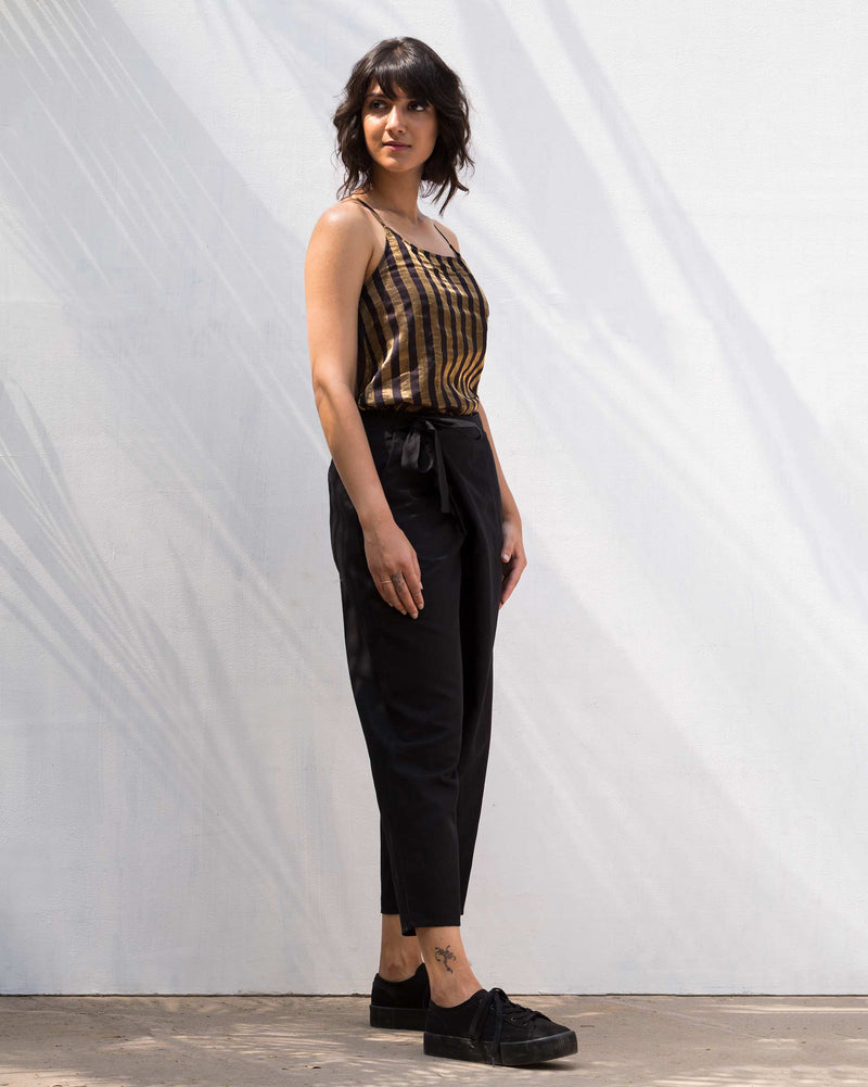 Strappy Stripe Top