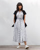 Trapeze Check Dress