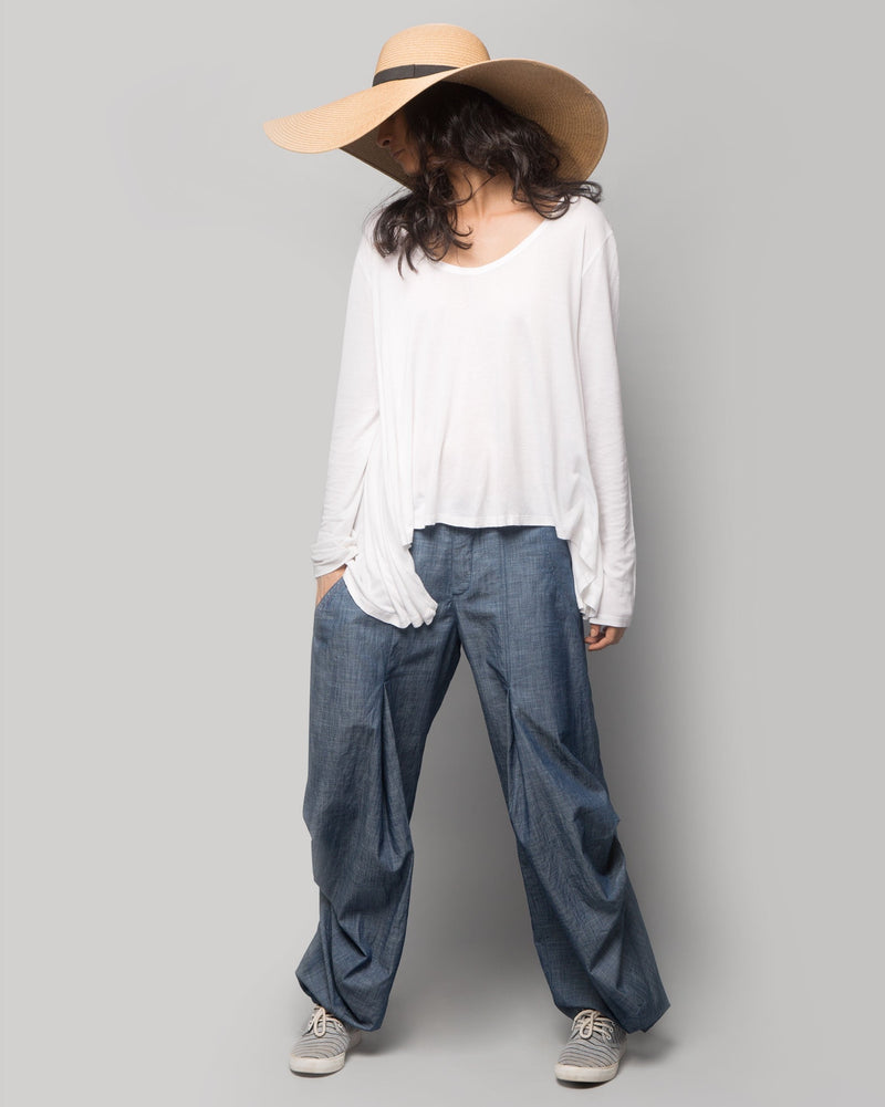 Ukiyo A-Line Top - White