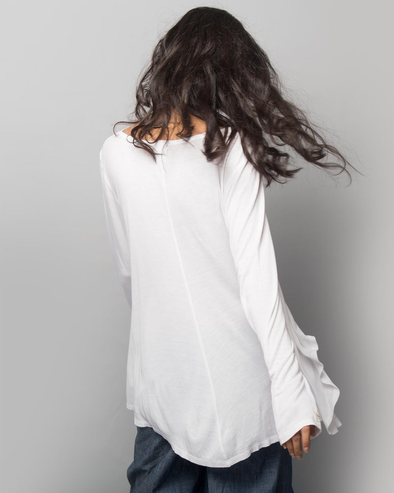 Ukiyo A-Line Top - White