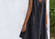 Uneven Poplin Hem Jumpsuit