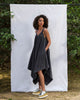 Uneven Poplin Hem Jumpsuit