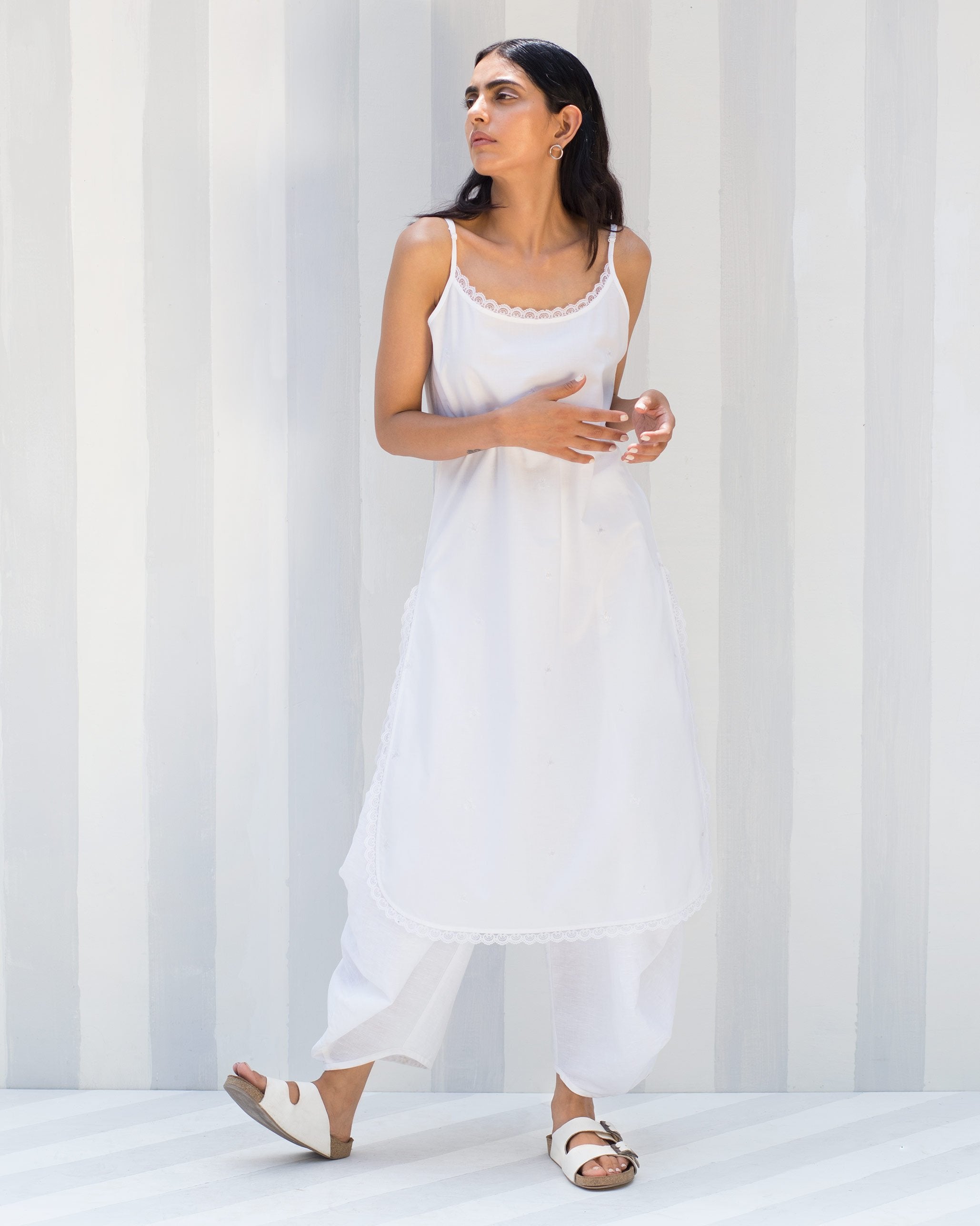 Vintage Camisole Slip - White