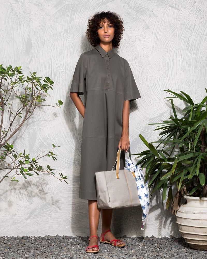 Youji Dress - Charcoal