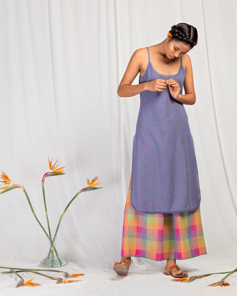 Vintage Camisole Slip - Blue