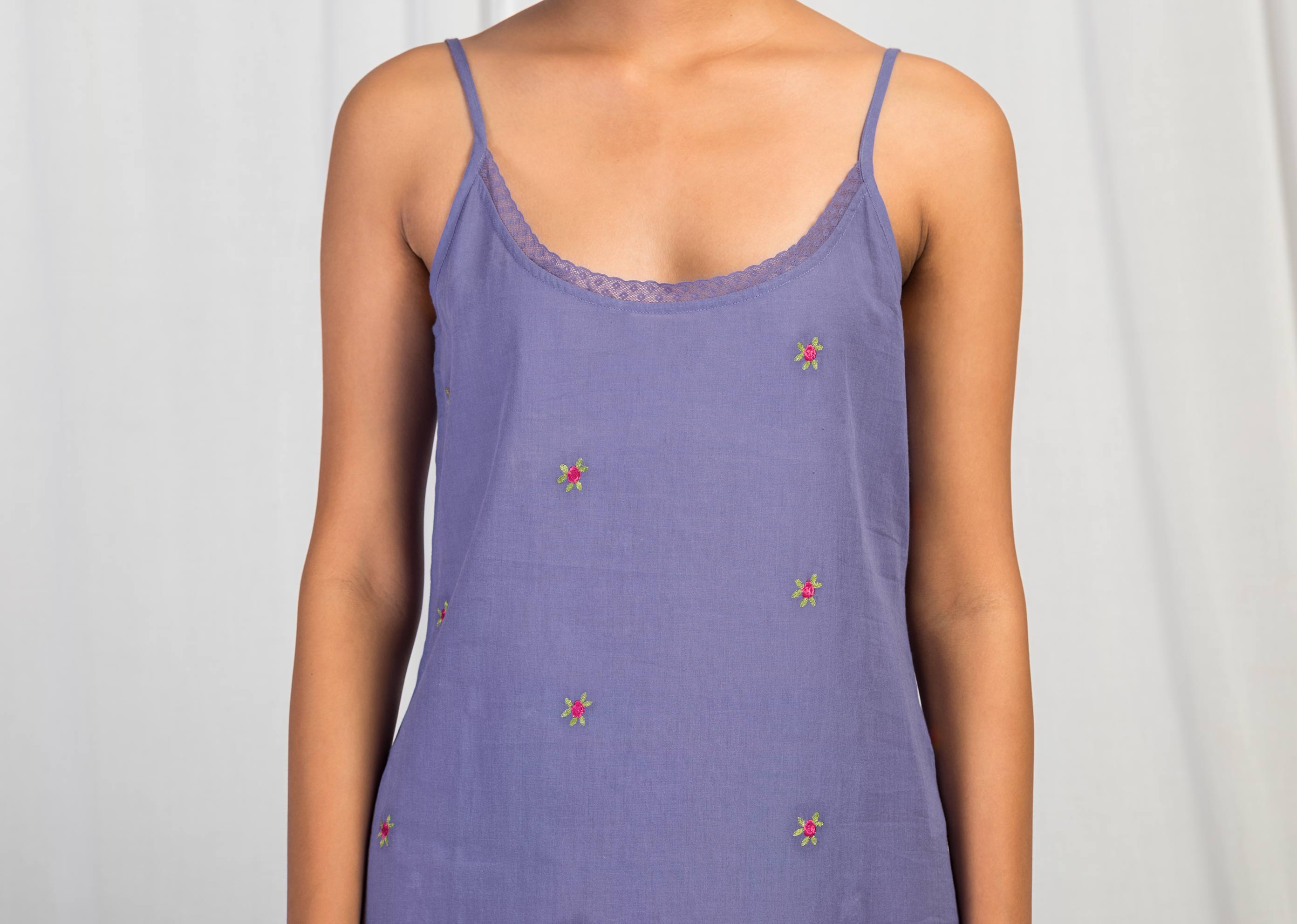 Vintage Camisole Slip - Blue