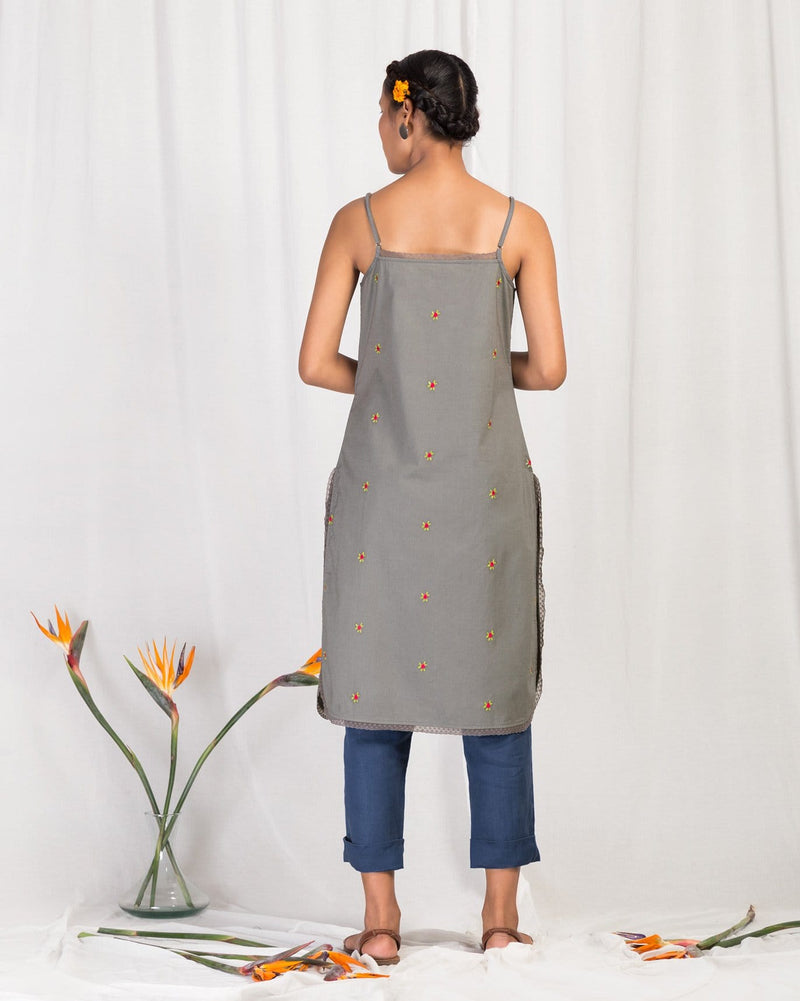 Vintage Camisole Slip - Grey
