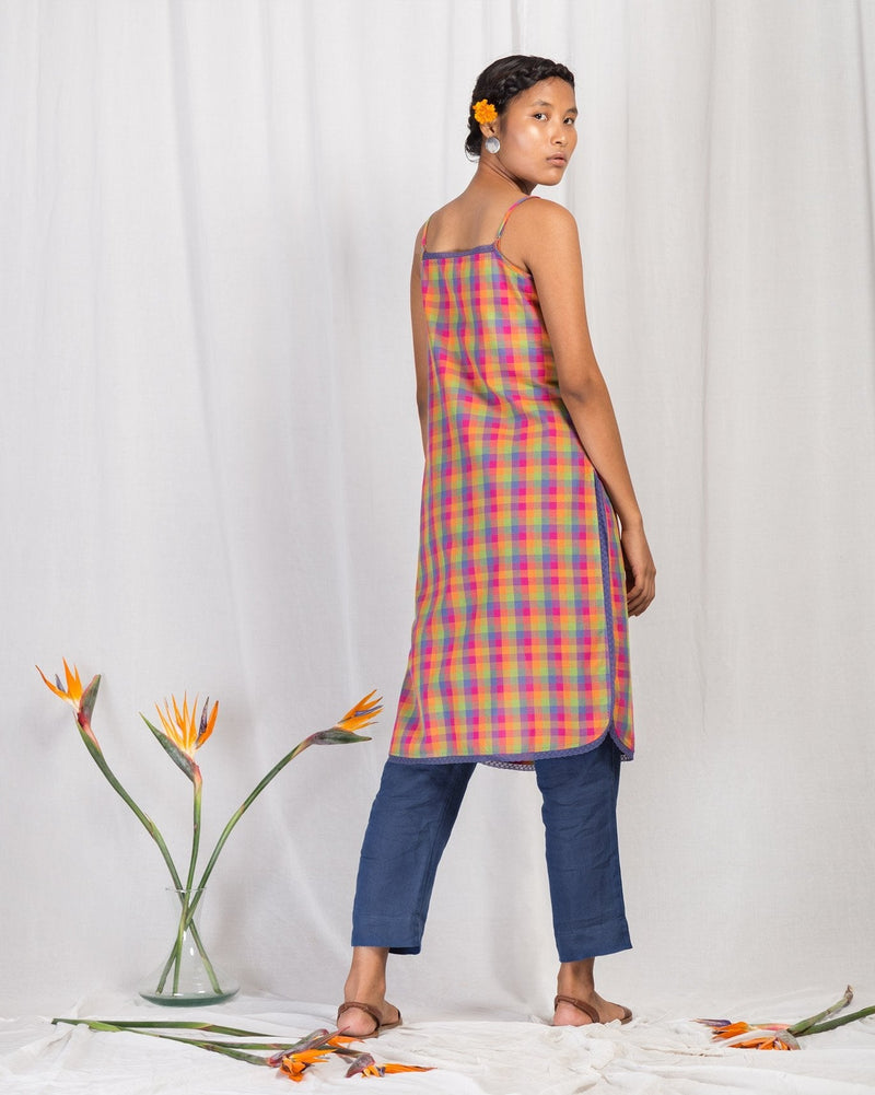 Vintage Check Camisole Slip