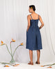 Strappy Gathered Dress