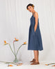 Strappy Gathered Dress