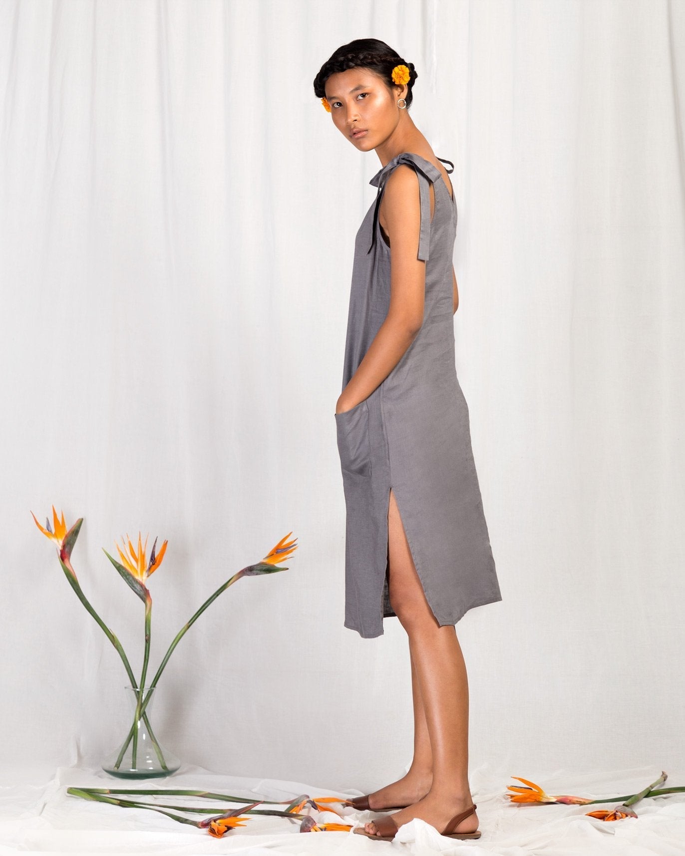 Strappy Slip Dress