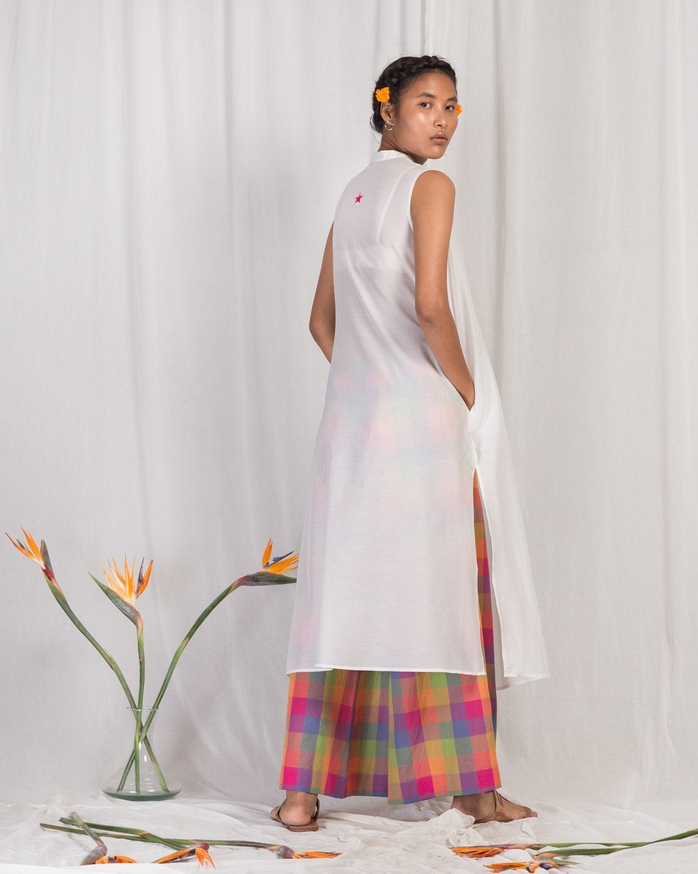 Summer Fun Kurta - Ivory