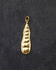 Seed pod charm - small