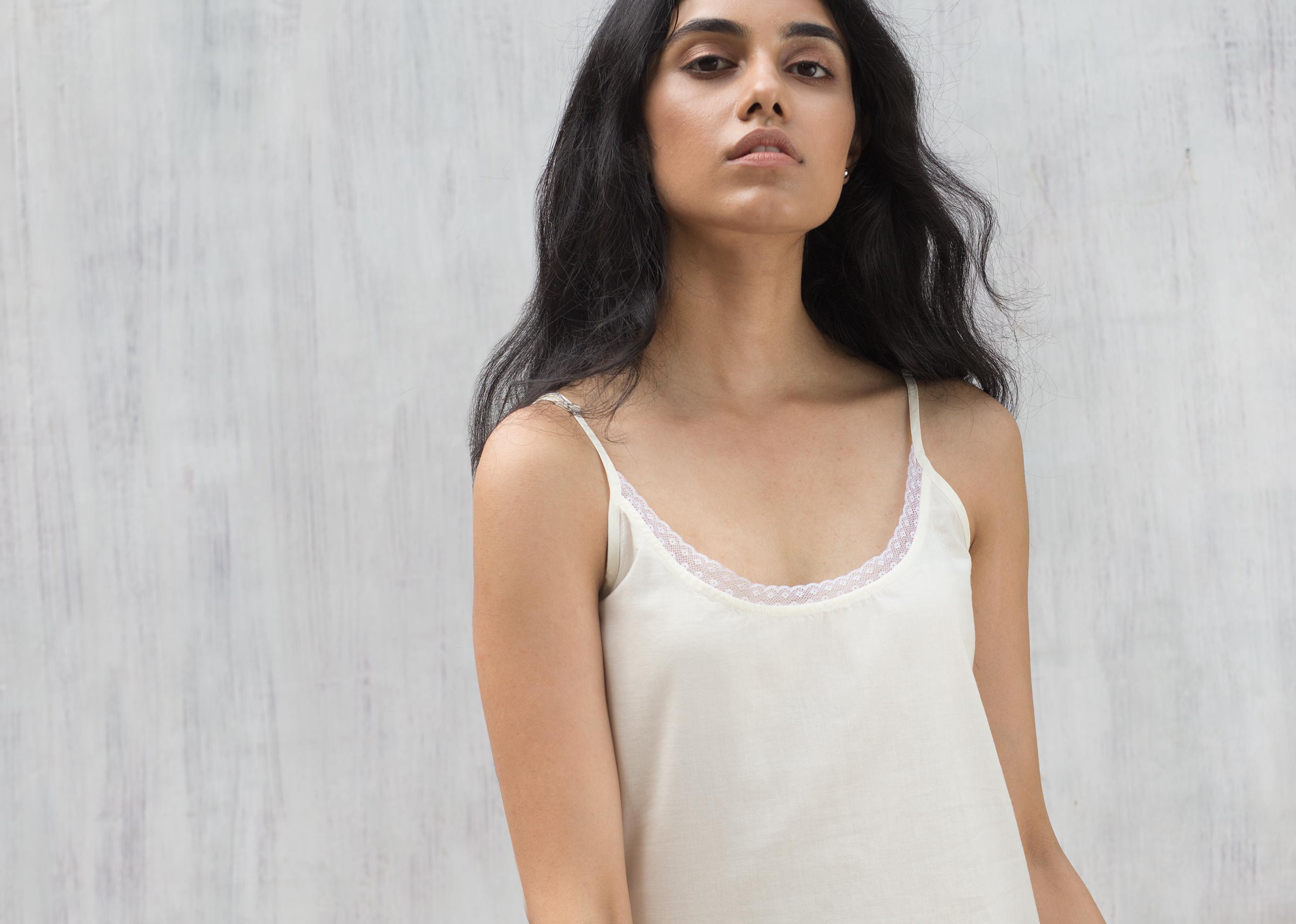 Vintage Camisole Slip - Ivory