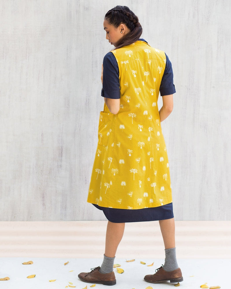Runway Palm Print Overlay