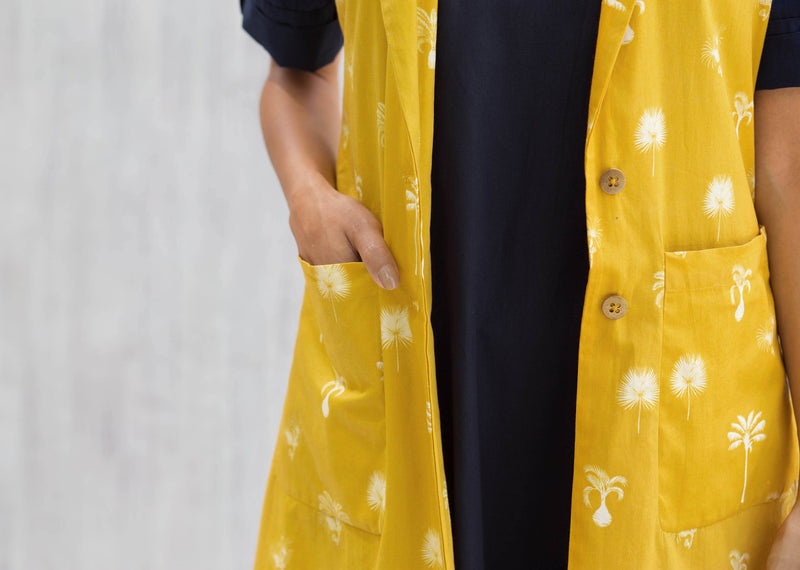Runway Palm Print Overlay