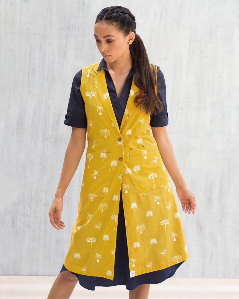 Runway Palm Print Overlay